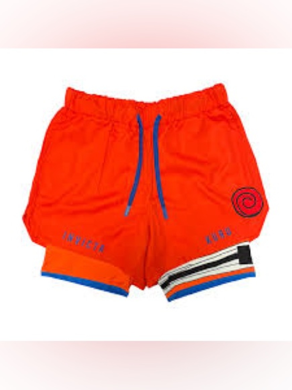 NWOT Invicta Kuru Orange Uniform Performance Shorts activewear
